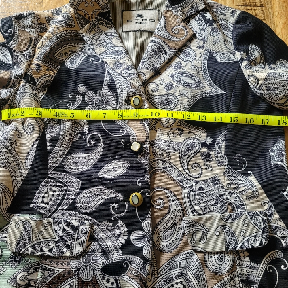 Etro Milano Cropped Jacket - Picture 4 of 12